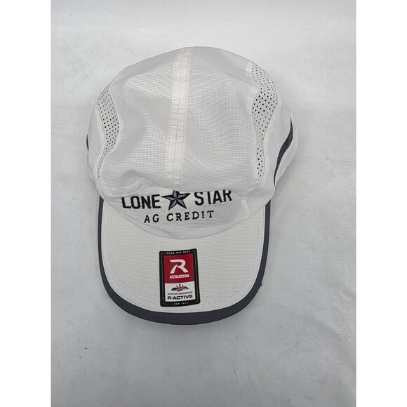 Lone Star Ag Credit Hat~ Snapback ~ White Mesh  ~ - Picture 1 of 6